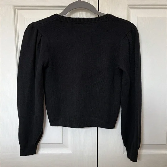 Gap kids black cardigan size large - Picture 3 of 3